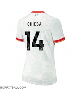 Billige Fotballdrakt Liverpool Federico Chiesa #14 Replika Tredjedrakt Dame 2024-25 Kortermet